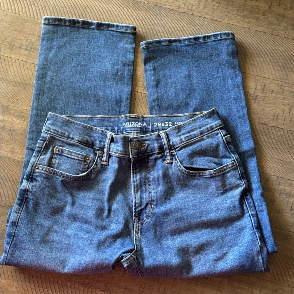 Arizona Jean Company Blue Straight Leg/Bootcut Jeans
